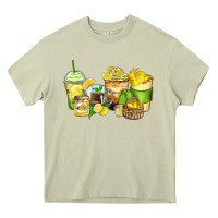 Mossy lemon farm fresh coffee cups Heavy Core Tee - Zillion Design Studio