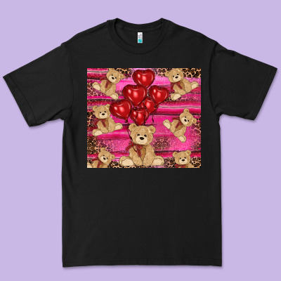 Valentine's Day Tedybear Tumbler Premium Tee Designed By Ranaportraitstore