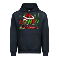 Navy howdy christmas cowboy hat Urban Hoodie - CowGirlArtShop