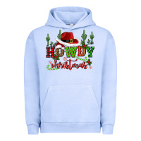 Pigment Grape Ice howdy christmas cowboy hat Urban Hoodie - CowGirlArtShop