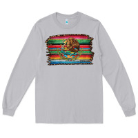 Moon Dust serape leopard mexican flag Long Sleeve Tee - Jasminsmagicworld