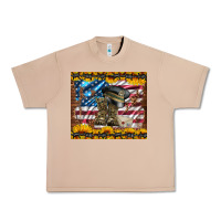 Burro westerm usa army boots Urban Heavy Tee - Artiststas
