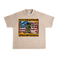 French Oak westerm usa army boots Urban Heavy Tee - Artiststas