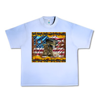 Grape Ice westerm usa army boots Urban Heavy Tee - Artiststas