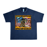 Navy westerm usa army boots Urban Heavy Tee - Artiststas