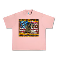 Salmon westerm usa army boots Urban Heavy Tee - Artiststas