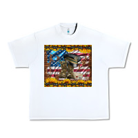 White westerm usa army boots Urban Heavy Tee - Artiststas