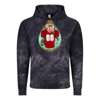 Cloud Black american football and western roses teardrop Vintage Hoodie - BundleAndBundleShop