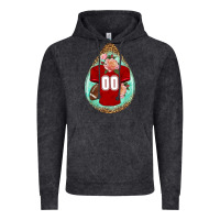 Vintage Black american football and western roses teardrop Vintage Hoodie - BundleAndBundleShop