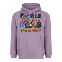 Lavender fragile like a bomb ready to explode Heavyweight Hoodie - Artiststas