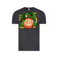 Vintage Black st patricks elf Vintage Tee - AdoDesignShop