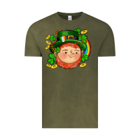 Vintage Olive st patricks elf Vintage Tee - AdoDesignShop