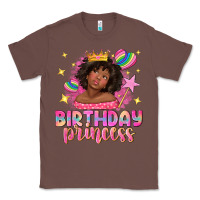 Chestnut birthday princess with afro girl Classic Tee - NancyCooperArtShop