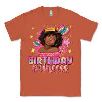 Copper birthday princess with afro girl Classic Tee - NancyCooperArtShop