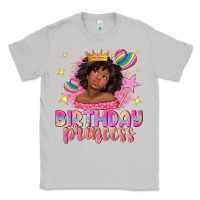Moon Dust birthday princess with afro girl Classic Tee - NancyCooperArtShop