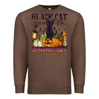 Chestnut black cat apothecary Premium Sweatshirt - BarkalooDesign