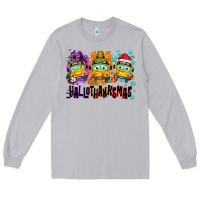 Moon Dust Happy Hallothanksmas school bus Long Sleeve Tee - NancyCooperArtShop