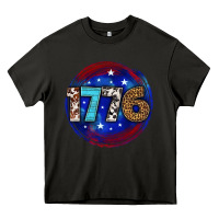 Asphalt western 1776 4th of july billie wilder Heavy Core Tee - texasbilliewilder