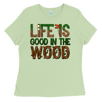Matcha life is good in the wood Ladies Tee - texasbilliewilder