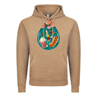 Vintage Coffee american football and western roses teardrop Vintage Hoodie - BundleAndBundleShop