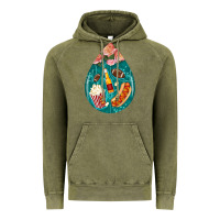 Vintage Olive american football and western roses teardrop Vintage Hoodie - BundleAndBundleShop
