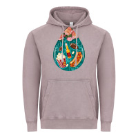 Vintage Zinc american football and western roses teardrop Vintage Hoodie - BundleAndBundleShop