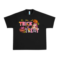 Black trıck or treat Urban Heavy Tee - AdoDesignShop