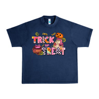 Navy trıck or treat Urban Heavy Tee - AdoDesignShop