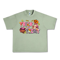 Oil Green trıck or treat Urban Heavy Tee - AdoDesignShop