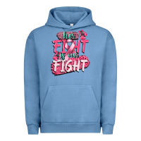 Pigment Pebble Blue her fight is our fight Urban Hoodie - CowGirlArtShop