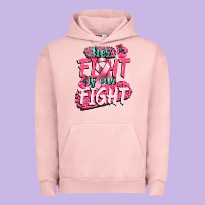 Her Fight Is Our Fight Urban Hoodie Designed By Cowgirlartshop