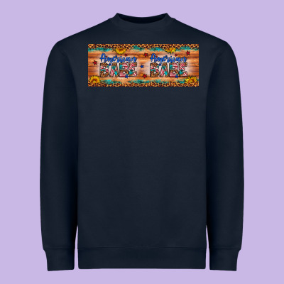 American Babe Heavyweight Sweatshirt Designed By Artiststas