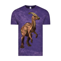 Cloud Purple parasaurolophus Vintage Tee - Artiststas