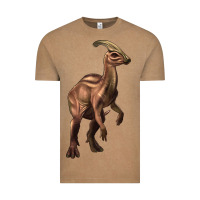 Vintage Coffee parasaurolophus Vintage Tee - Artiststas