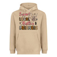 Mushroom support local hustlers and dreamers Heavyweight Hoodie - Artiststas