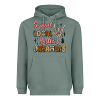 Sage support local hustlers and dreamers Heavyweight Hoodie - Artiststas