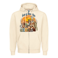 Sandshell long live the cowgirls Zipper Hoodie - NancyCooperArtShop