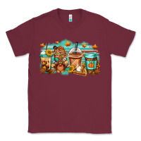 Burgundy thanksgiving coffee Classic Tee - Jasminsmagicworld