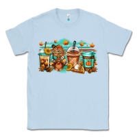Dusty Blue thanksgiving coffee Classic Tee - Jasminsmagicworld