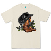 Bone black cowgirl  and roses Premium Tee - AdoDesignShop