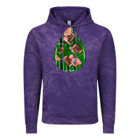 Cloud Purple american football and western roses teardrop Vintage Hoodie - BundleAndBundleShop