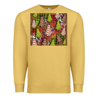 Antique Gold Christmas cakes western Premium Sweatshirt - Jasminsmagicworld