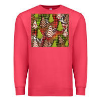 Cardinal Christmas cakes western Premium Sweatshirt - Jasminsmagicworld