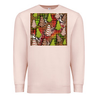 Pale Pink Christmas cakes western Premium Sweatshirt - Jasminsmagicworld