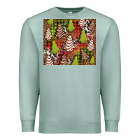 Seafoam Christmas cakes western Premium Sweatshirt - Jasminsmagicworld