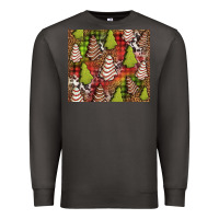 Smoke Christmas cakes western Premium Sweatshirt - Jasminsmagicworld