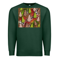 Sports Green Christmas cakes western Premium Sweatshirt - Jasminsmagicworld