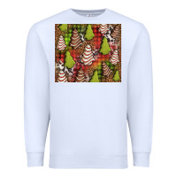 White Christmas cakes western Premium Sweatshirt - Jasminsmagicworld