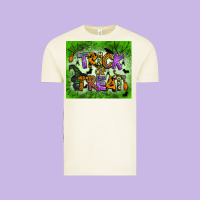 Trick Or Treat Tumbler Vintage Tee Designed By Bundleandbundleshop