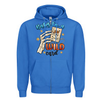 True Royal baby im a wild card Zipper Hoodie - MaliasSmallBusiness
